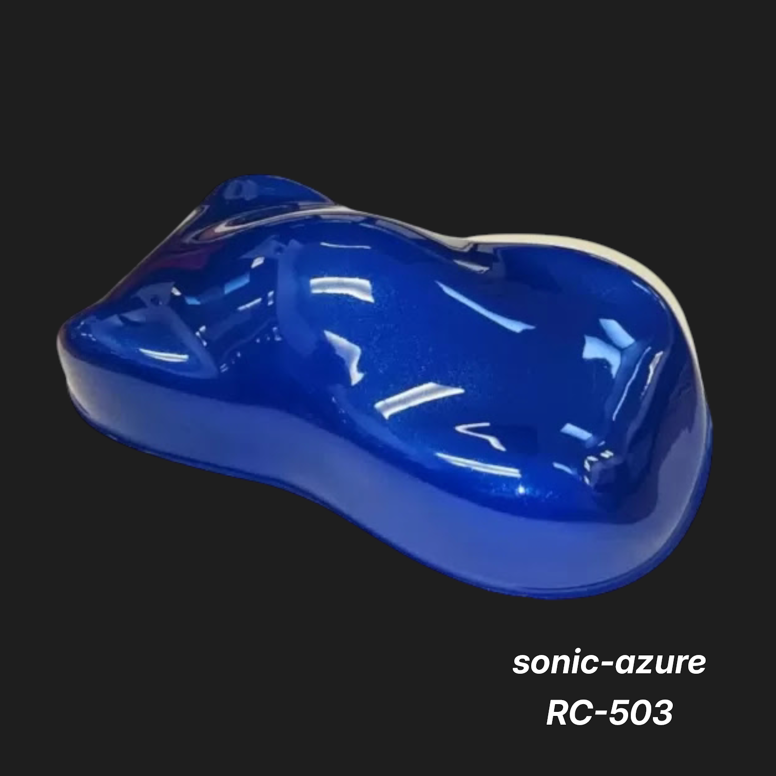 Sonic-Azure RC-503 – Premium Electric-Blue Iridescent Sample