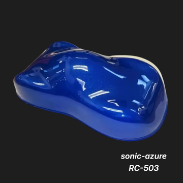 Sonic-Azure RC-503 – Premium Electric-Blue Iridescent Sample
