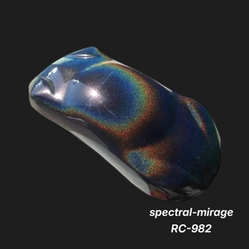 Spectral-Mirage RC-982 – Premium Holographic Blue & Green Color Sample