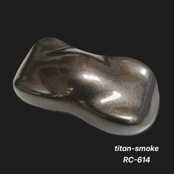 Titan-Smoke RC-614 – Premium Graphite-Grey Metallic Sample