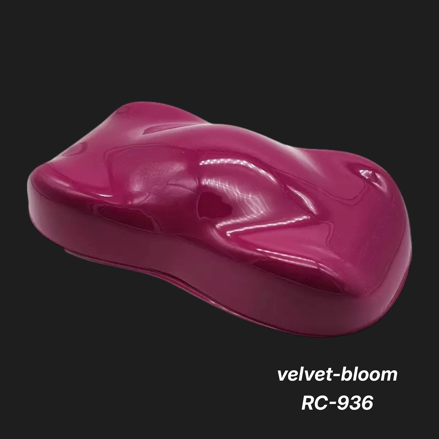 Velvet-Bloom RC-936 – Premium Velvet-Purple Iridescent Color Sample
