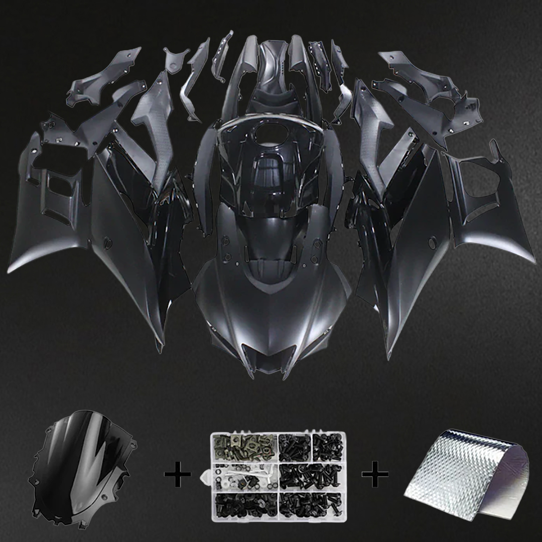 Yamaha YZF R3-R25 (2022-2023) Fairing Kit - Black Matte ABS Bodywork