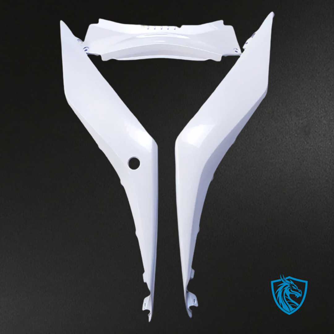 Yamaha YZF R3-R25 (2022-2023) Fairing Kit - White & Black ABS Bodywork