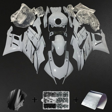 Yamaha YZF-R3-R25 (2022-2024) White Fairing ABS Bodywork